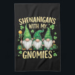 St Patrick’s Day Lucky Shamrock Gnome  Geschirrtuch<br><div class="desc">St Patrick’s Day Lucky Shamrock Gnome</div>