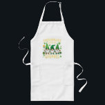 St Patrick’s Day Lucky Shamrock Gnome  Lange Schürze<br><div class="desc">St Patrick’s Day Lucky Shamrock Gnome</div>