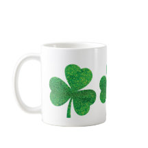 St Patrick’s Day Mug - Lucky Shamrock Coffee Cup,