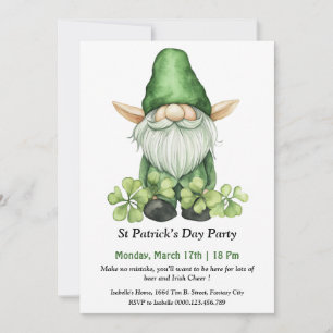 St. Patrick’s Day-Party-Einladung Einladung