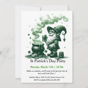 St. Patrick’s Day-Party-Einladung – Viel Bier Einladung