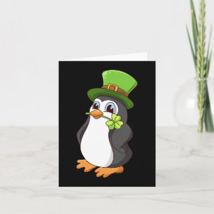 St. Patrick S Day Penguin St. Patrick S Day Karte