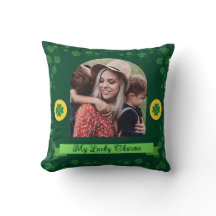 St. Patrick’s Day Shamrock Family Photo Keepsake