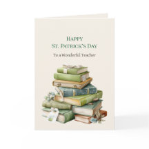 St. Patrick’s Day Teacher Greeting Card