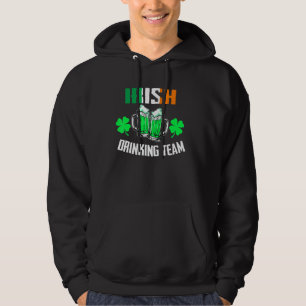 St Patrick S Irish Beer Drink Team Irland Flag Hoodie