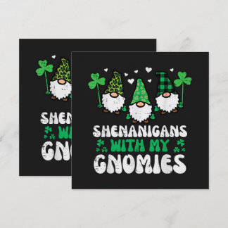 St Patrick Schelmereien mit Gnomies Gnome