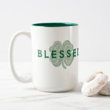 St Patrick Tag gesegnetes Kleeblatt