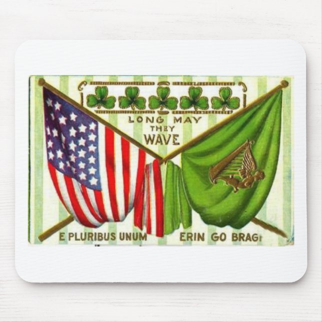 St Patrick Tag Mousepad (Vorne)