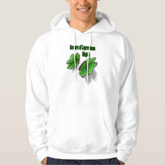 St Patrick Tag, passen der Kobold ninjas auf Hoodie