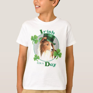 St Patrick Tag Sheltie T-Shirt