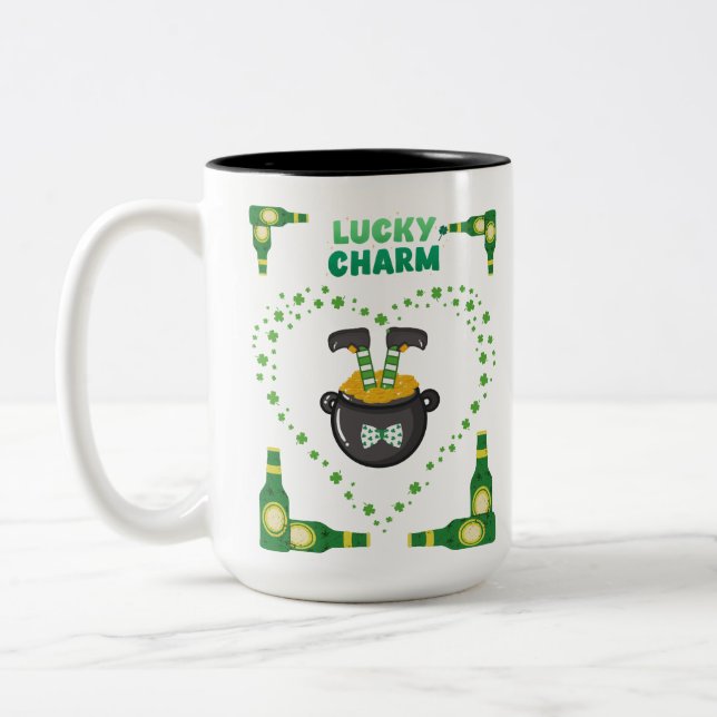 ST. PATRICK-TAG ZWEIFARBIGE TASSE (Links)