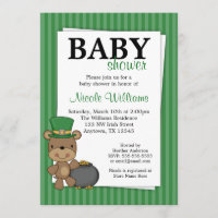 St Patrick Tagesbärn-Goldschatz-Babyparty