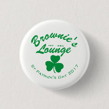 St Patrick TagesButton-Rückseitenknopf 2017