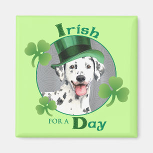 St Patrick TagesDalmatiner Magnet