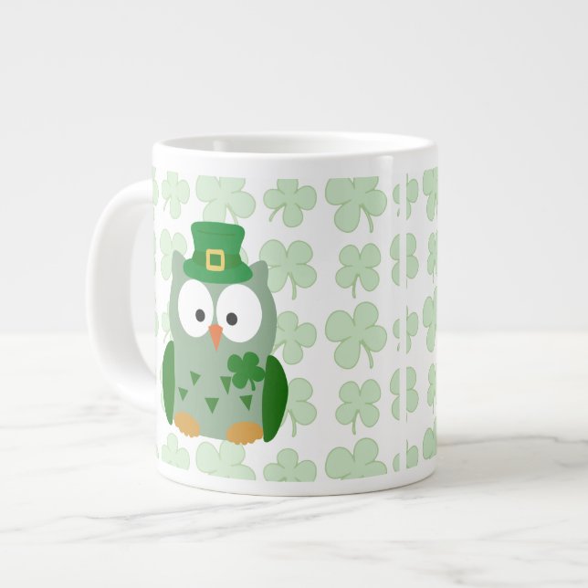 St Patrick Tageseule Jumbo-Tasse (Vorderseite Links)