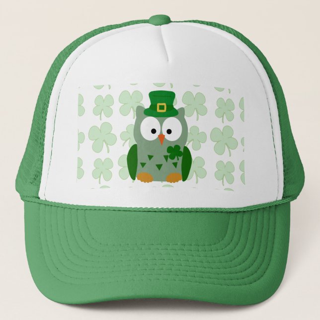 St Patrick Tageseule Truckerkappe (Vorderseite)