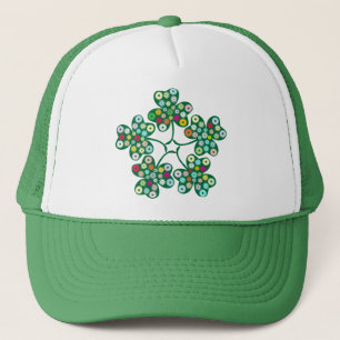 St Patrick Tagesgeschenke: Der Shamrock Truckerkappe