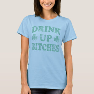 St Patrick Tagesgetränk oben T-Shirt