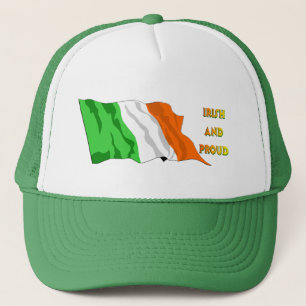 St Patrick Tagesiren-Flagge Truckerkappe