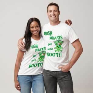 St Patrick Tagesirischer Piraten-T - Shirt