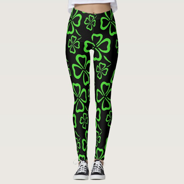 St Patrick Tagesklee-Leggings Leggings (Vorderseite)