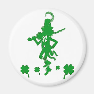 St Patrick Tageskobold-Kleeblatt-Magnet Magnet