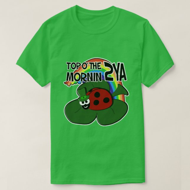 St Patrick Tagesmarienkäfer-T - Shirts (Design vorne)