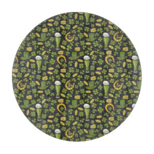 St Patrick Tagesmuster Schneidebrett