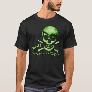 St Patrick Tagespiraten-Schädel-T - Shirt