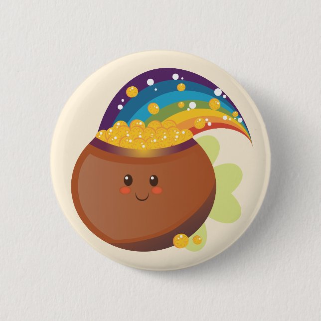 St Patrick Tagesschatz Button (Vorderseite)