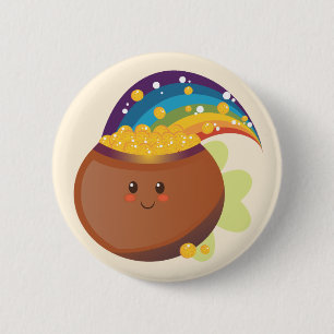 St Patrick Tagesschatz Button