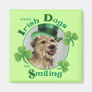 St Patrick TagesSchlucht von Imaal Terrier Magnet