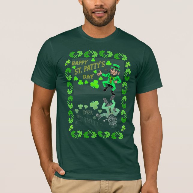 St Patrick TagesT - Shirt (Vorderseite)