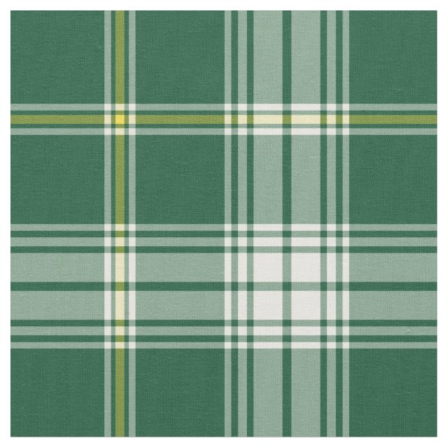 St Patrick Tartan Stoff (Nahaufnahme)