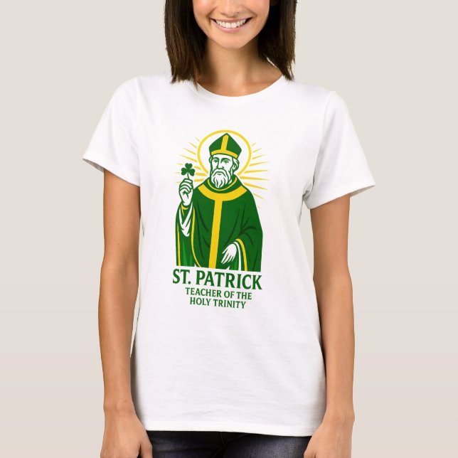 St. Patrick Teacher of the Holy Trinity T-Shirt (Vorderseite)