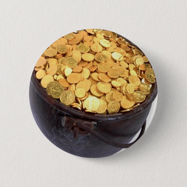 St Patrick u. - Goldschatz Button (Vorderseite)