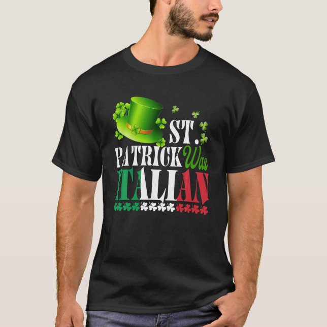 St Patrick war der italienische St Patrick's Day H T-Shirt (Vorderseite)