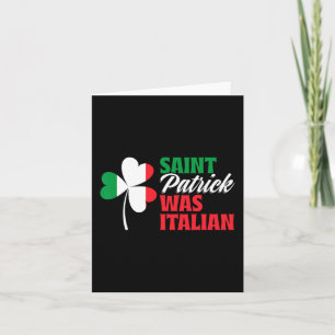 St. Patrick war italienisches Kleeblatt in der Näh Karte