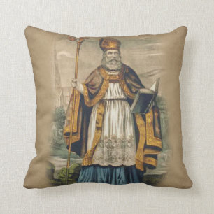 St- PatrickBischof von Irland-Katholischem Kissen
