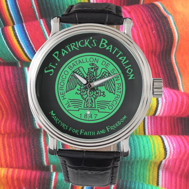 St. Patrick's Battalion San Patricios Katholik Armbanduhr (Von Creator hochgeladen)