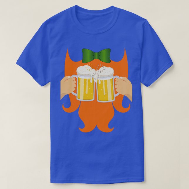 St Patricks Beer Lover Irish Drink Team 2 T-Shirt (Design vorne)
