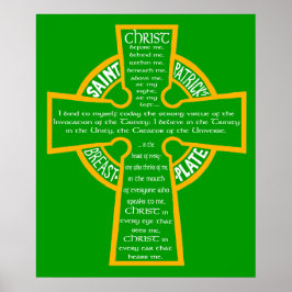 St. Patrick's Breastplate Poster