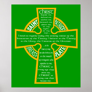St. Patrick's Breastplate Poster