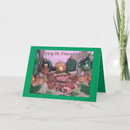 St. Patrick's Card Karte