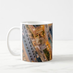 St. Patrick's Cathedral New York City Luftbild Kaffeetasse