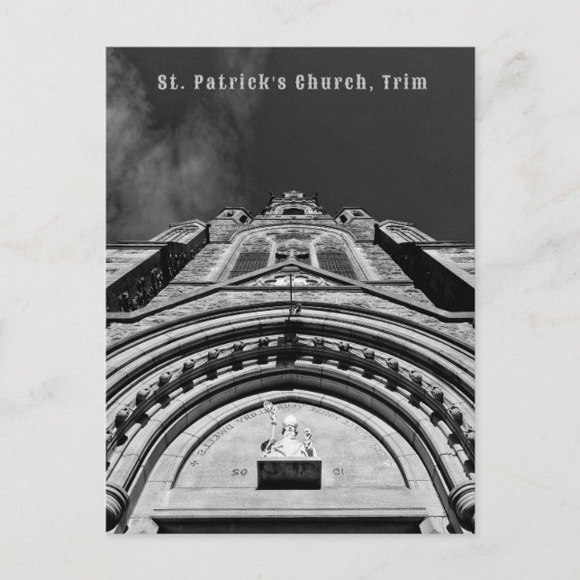 St. Patrick's Church, Trim, Irland Postkarte (Vorderseite)