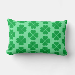 St. Patrick's Clover Kissen