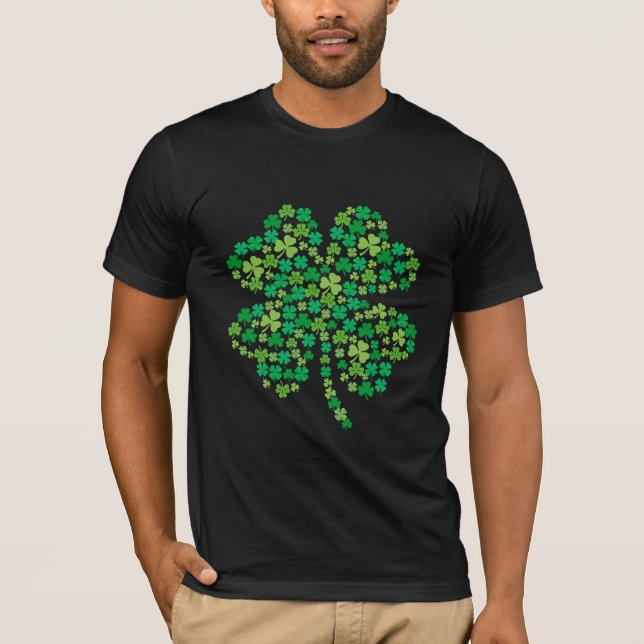 St. Patrick's Clover T-Shirt (Vorderseite)