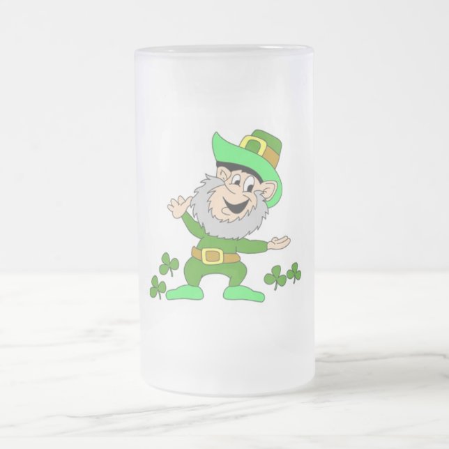 St. Patricks Custom 16oz Mattierte Tasse (Mittel)
