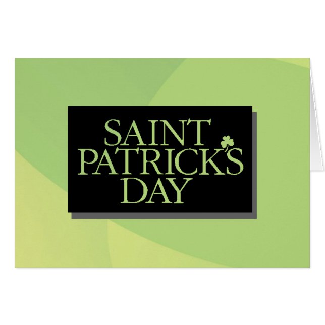 St. Patrick's Day (Vorderseite (Horizontal))